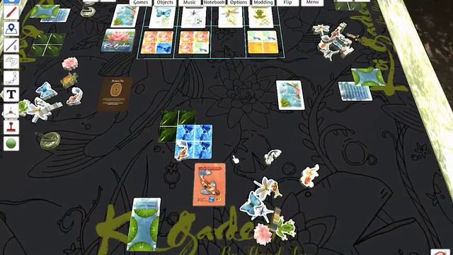 How to play Koi Garden on Table Top Simulator смотреть онлайн