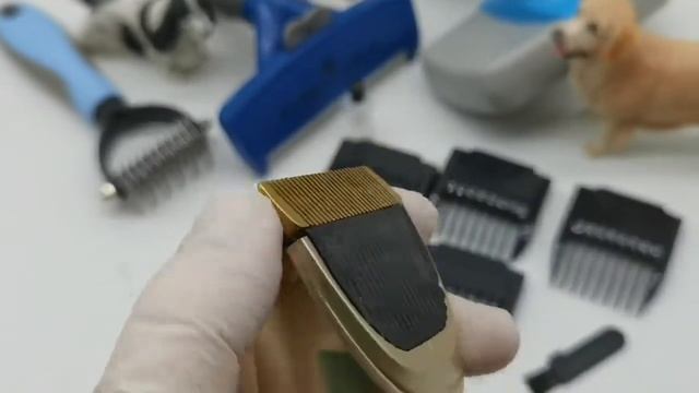 Электрическая Машинка для стрижки (груминга) - кошек и собак, аккумуляторная смотреть онлайн