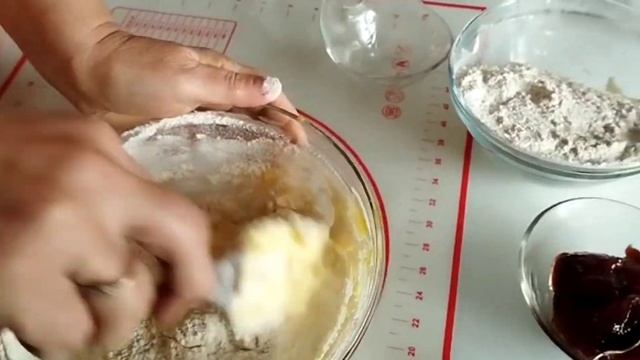Творожные булочки с джемом, нежные, мягкие, очень вкусные
