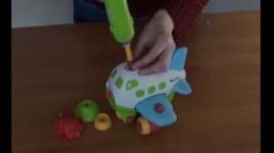 KeenWay Игровой набор с шуроповертом Собери и играй самолет и джип