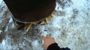 Горячее копчение зайца.