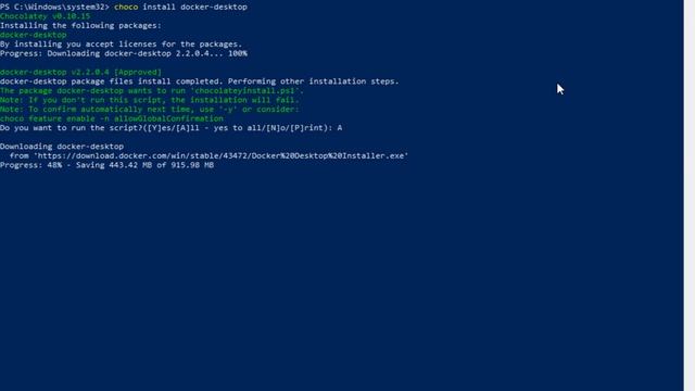 Instalación de docker en windows смотреть онлайн