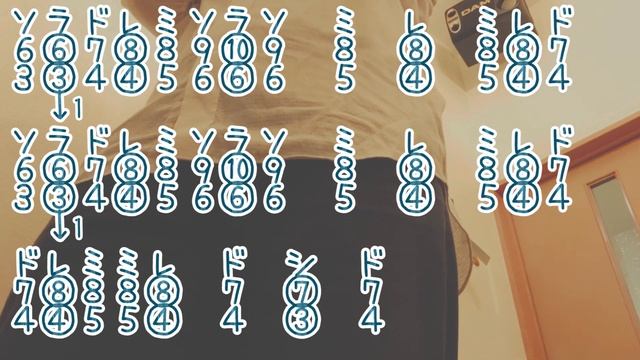 とある日の「夏の終わり (森山直太朗)」のハーモニカ 通し吹き練習の様子 (ブルースハープ) Harmonica Moriyama Naotaro "Natsu no Owari"