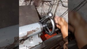 Преспособление для вальцовки алюминевых рычагов на токарном станке.