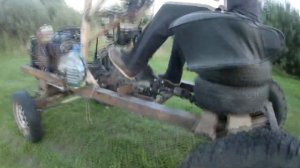 СОБРАЛИ ТРАКТОР ИЗ ВАЗ 2104(ПЕРВЫЙ ЗАПУСК)