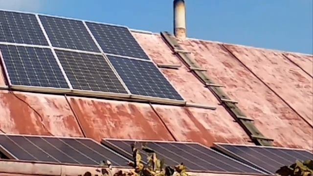 Небольшая домашняя солнечная электростанция 3 кВт