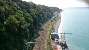 Станция Водопадная, Сочи.