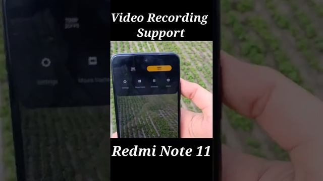 Redmi Note 11 support 4k or 1080p 60fps or not ?