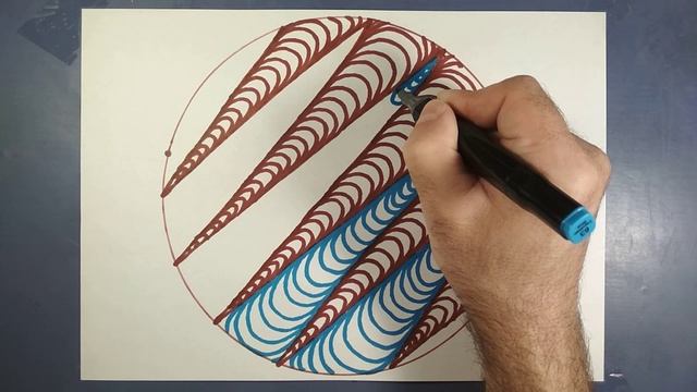 Рисуем простой рисунок в стиле зентангл смотреть онлайн