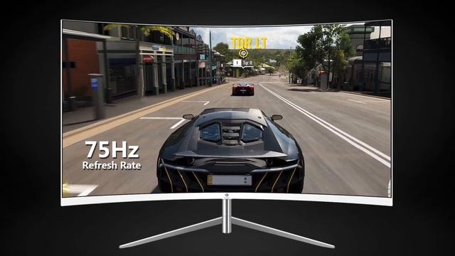 Z-EDGE U24C 24-inch Curved Monitor 75Hz Ultra Slim for Architecture & Design, White Monitor смотреть онлайн