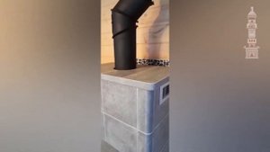 Каминная топка Ferguss FG20 в облицовке Теплый камень WS Универсал...