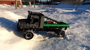 LEGO Technic 42129 4x4 Mercedes-Benz Zetros Trial Truck SNOW TEST / ЛЕГО Техник 42129 Снежный Тест
