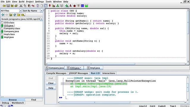 Composition Aggregation toString and Constructors смотреть онлайн
