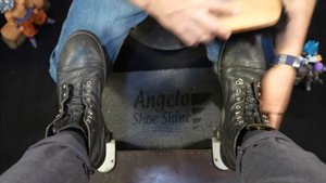 The Most Satisfying Boot Restoration | Angelo Shoe Shine ASMR