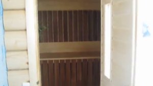 Сауна на балконе