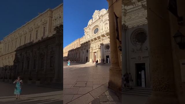 Basilica di Santa Croce, Lecce, Puglia, Italia ?? #shorts