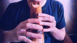 "Куца" Двухканальная окарина из рябины, восточный минор от ноты C#4 / D4.