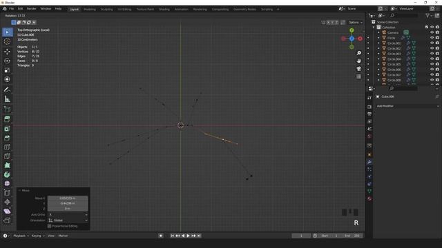 blender 3x tree trunk modeling with skin modifier