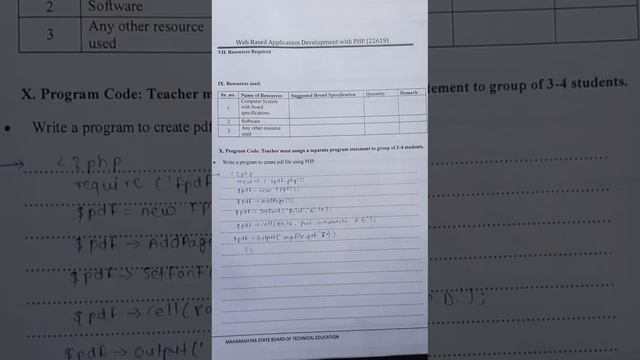 web Based Application Development With PHP (22619) solved Manual | Fully Solved #polytechnic #study