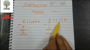 How to teach Subtraction to kids| Learn Plus and Minus| Learn Minus UKG LKG Kindergarten Play schoo