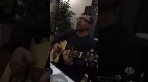 Расул Гасанов под гитару песня на кумыкском