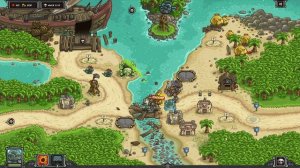 Kingdom Rush: Frontiers | Port Tortuga | Veteran | All Stars | 4k | Steam