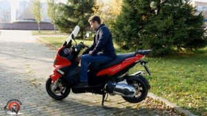 КРАСНЫЙ ЯСТРЕБ! ОБЗОР GILERA NEXUS 500