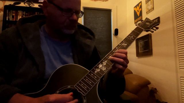 2018 Schecter SYN AC-GA SC // Dead Man's Bathrobe Improvisation in Eb Minor // December 27, 2021 смотреть онлайн