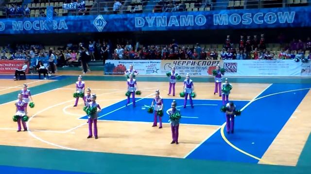 Бэмс-данс.Черлидинг. Чемпионат Москвы 2016. II место. Тренер Шлеина Е.В. Капитан Филиппович Мария. смотреть онлайн