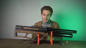 ОБЗОР Пневматическая PCP винтовка с колбой RAR VL-12 Gen.2 800 Tank (6.35 мм, APP)