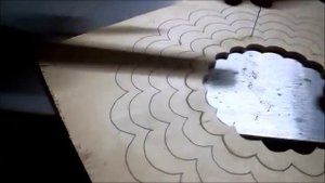 Изготовление декоративной тарелки на настольном лобзике