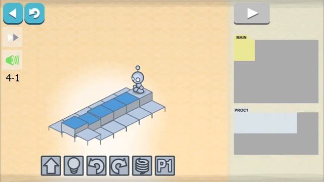 Игра Lightbot - для начинающих программистов