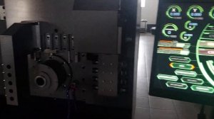 демонстрация новой стойки ЧПУ станка ОРБИТА (сделано в России)
