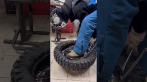 Как правильно бортировать мусс на мотоцикле