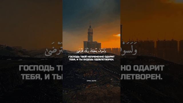 Чтец: Салман Аль-УтайбиСура: Ад-Духа Аят: 1-8 #ислам #коран #аяты #сура #quran #islam