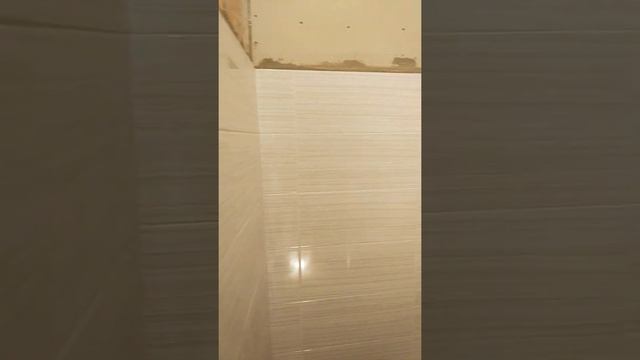 Укладка плитки в туалете #укладкаплитки #плиткахарьков