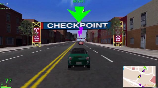 Midtown Madness 2: Beginner's Luck, Daihatsu Copen смотреть онлайн