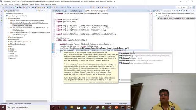 SpringBoot and Kafka[Example-Part3] смотреть онлайн