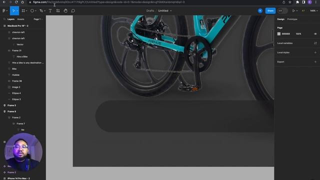Designing an E-Bike Rental Platform Landing Page in Figma | Step-by-Step Tutorial