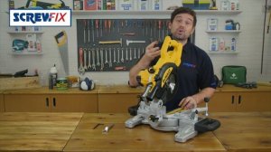 DEWALT DWS773-GB 216MM SINGLE-BEVEL SLIDING MITRE SAW | Screwfix