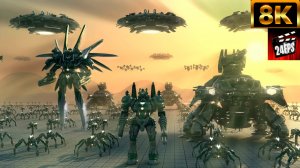 Supreme Commander Forged Alliance - All CGI Cinematics (  Special  8K)