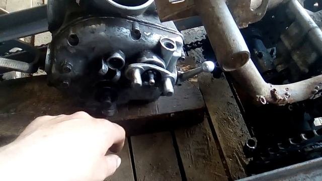 гусеничный трактор (начал строить)