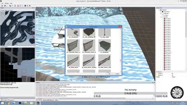 Создаю зимнюю карту для MudRunner a SpinTires Game с нуля. #6 смотреть онлайн