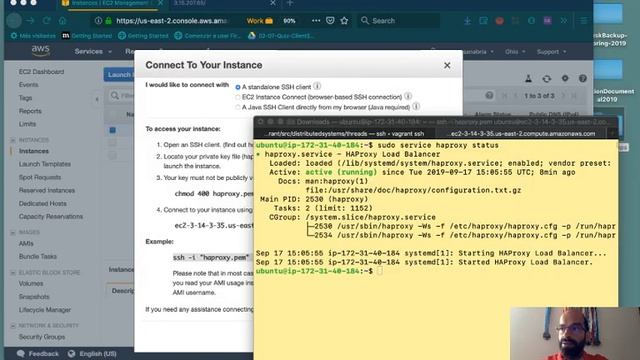 04 AWS HAProxy Configuring HAProxy смотреть онлайн