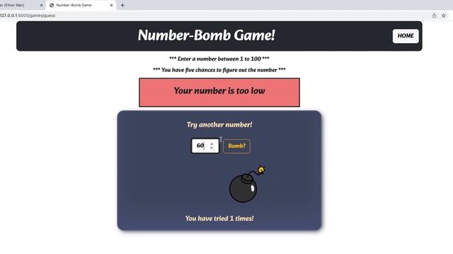 Number-Bomb Game Demo смотреть онлайн