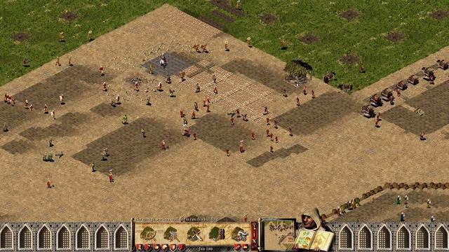 Строим мощную экономику в Stronghold Crusader смотреть онлайн