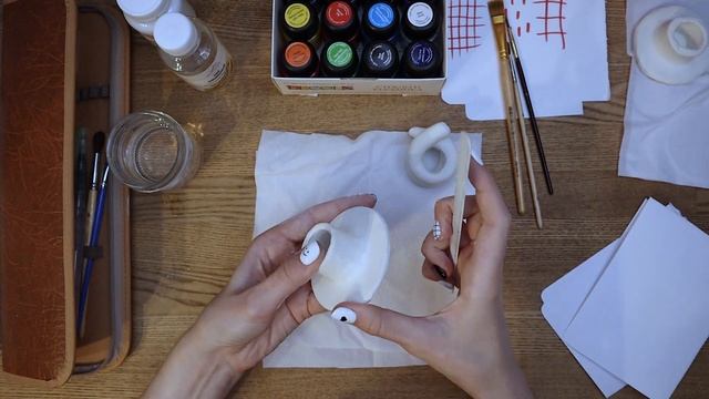 Подсвечники из самозатвердевающей глины смотреть онлайн