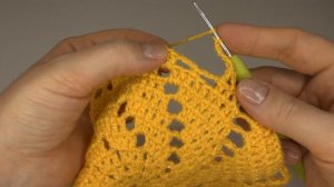 АЖУРНАЯ САЛФЕТКА КРЮЧКОМ