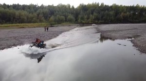 Тест драйв квадроцикла русская механика Рм 800  eps