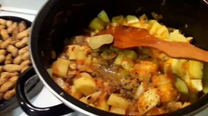 Тушёная картошка с шампиньонами. Готовим сами